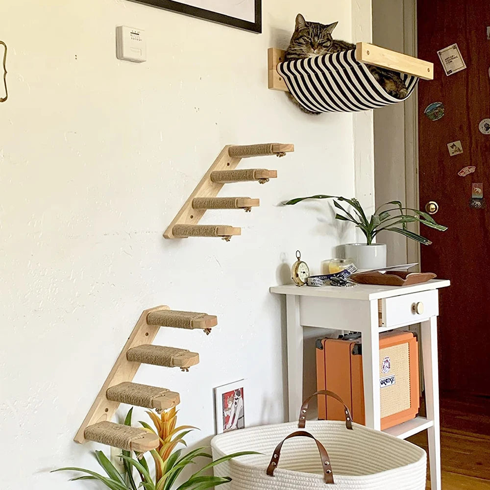 Stripey Climbing Wall Hammock