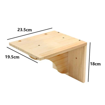 Medium Wooden Climbing Shelves (x2)