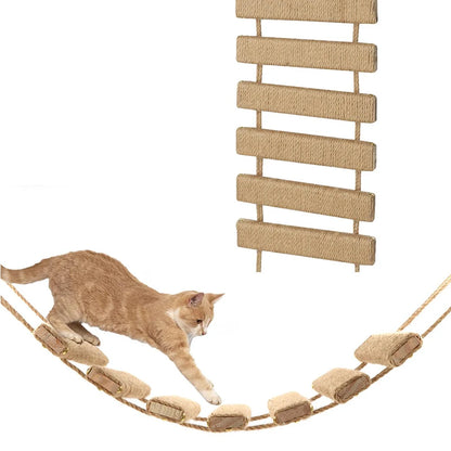 Kitty-Cat Climbing Rope Bridge